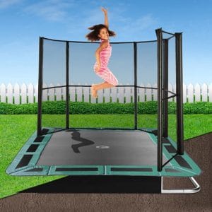 14ft x 10ft Capital In-Ground Trampoline Safety Enclosure - Corner