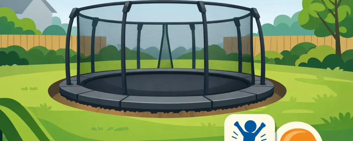 In Ground Trampoline Safety Enclosure Guide