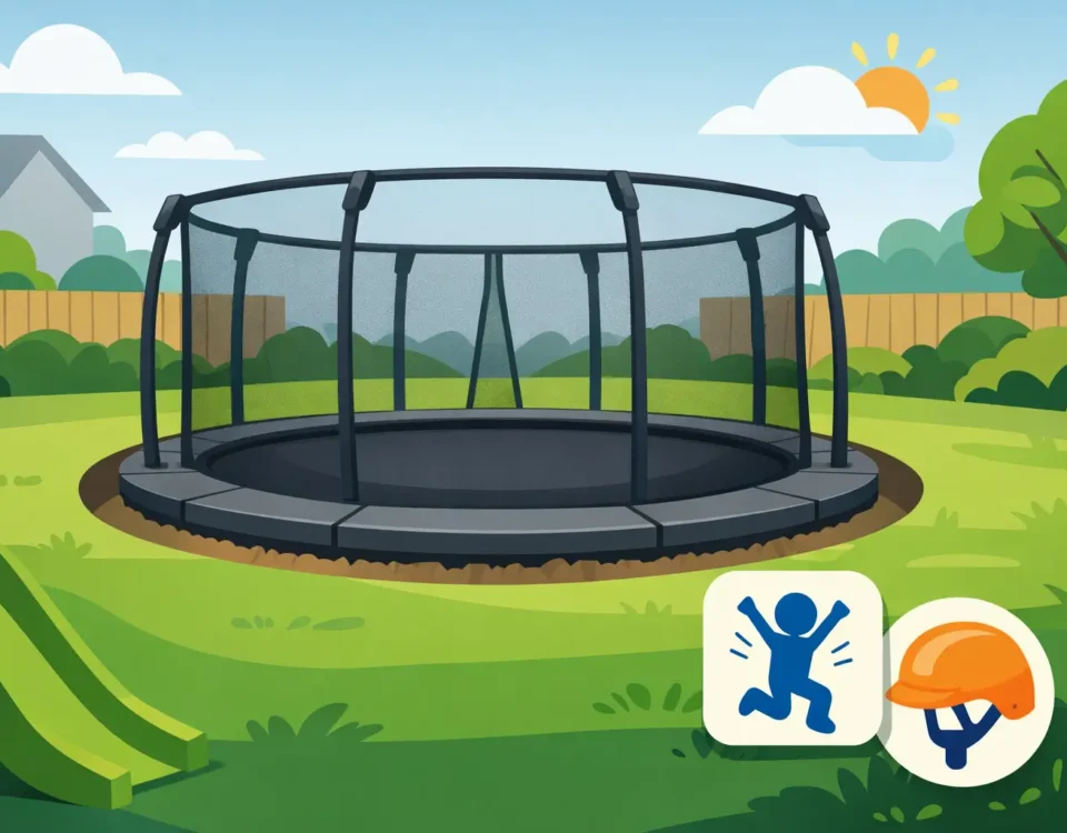 In Ground Trampoline Safety Enclosure Guide