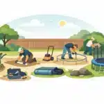 7 Steps to Prepare Backyard for a Trampoline