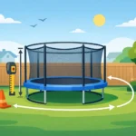Trampoline Clearance Measurement for Safe Yards