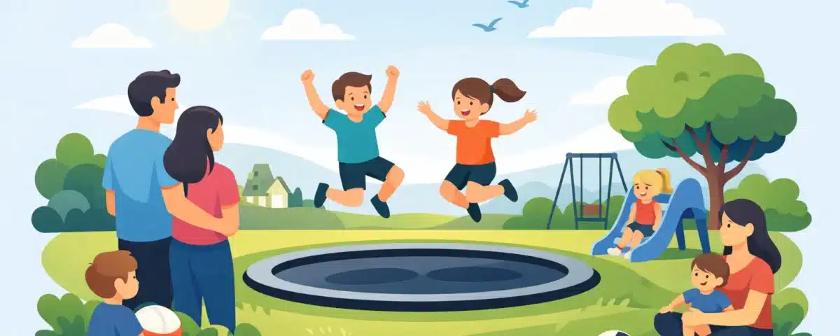 7 In-Ground Trampoline Benefits for Families