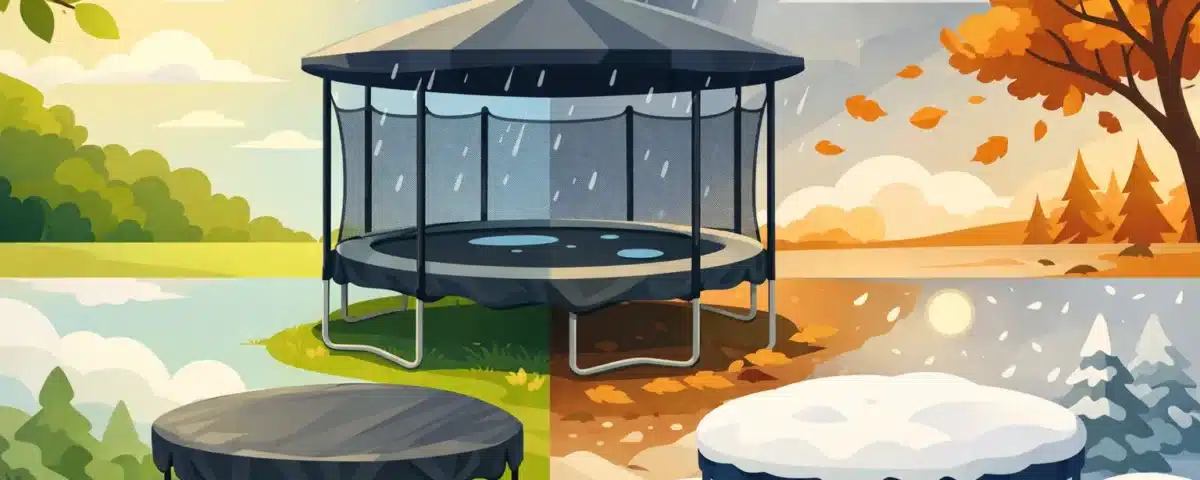 Trampoline Weather Protection for Every Season