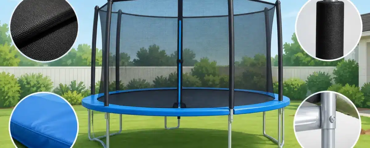 Backyard Trampoline Materials Built to Last